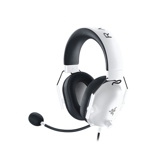 Razer BlackShark V2 X Gaming Headset: 7.1 Surround Sound - 50mm Drivers - Memory Foam Cushion - for PC, Mac, PS4, PS5, Switch, Xbox One, Xbox Series X|S, Mobile - 3.5mm Audio Jack - White
